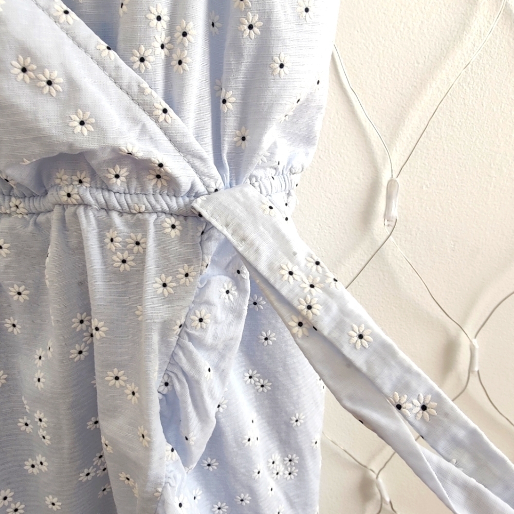 Wild Fable Romper • Light Blue • Ruffles • Size Small - Picture 2 of 6